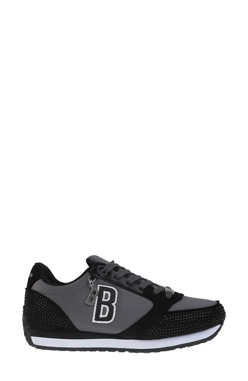 Bebe Embellished Varsity Low Top Sneaker