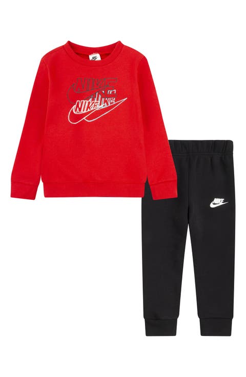 Kids' Stacked Futura Sweatshirt & Joggers Set (Toddler)