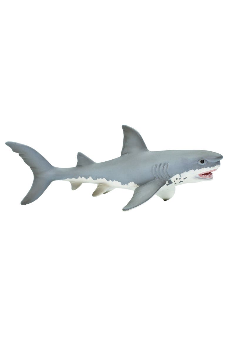 Great White Shark Toy, Main, color, No Color