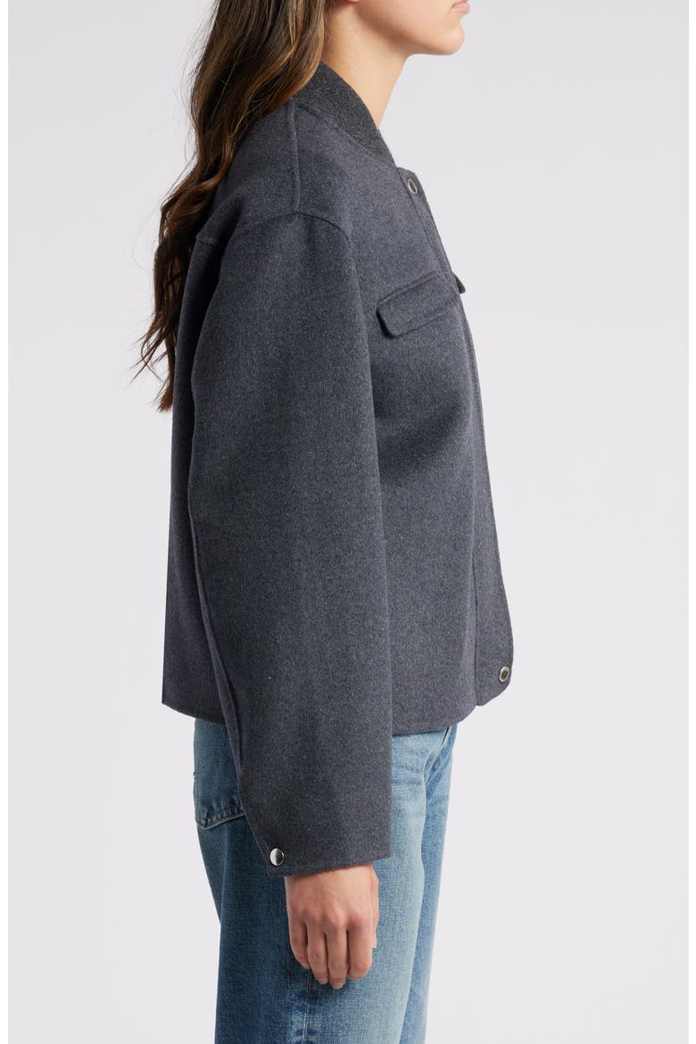 Kinsley Wool Blend Jacket, Alternate, color, CHARCOAL