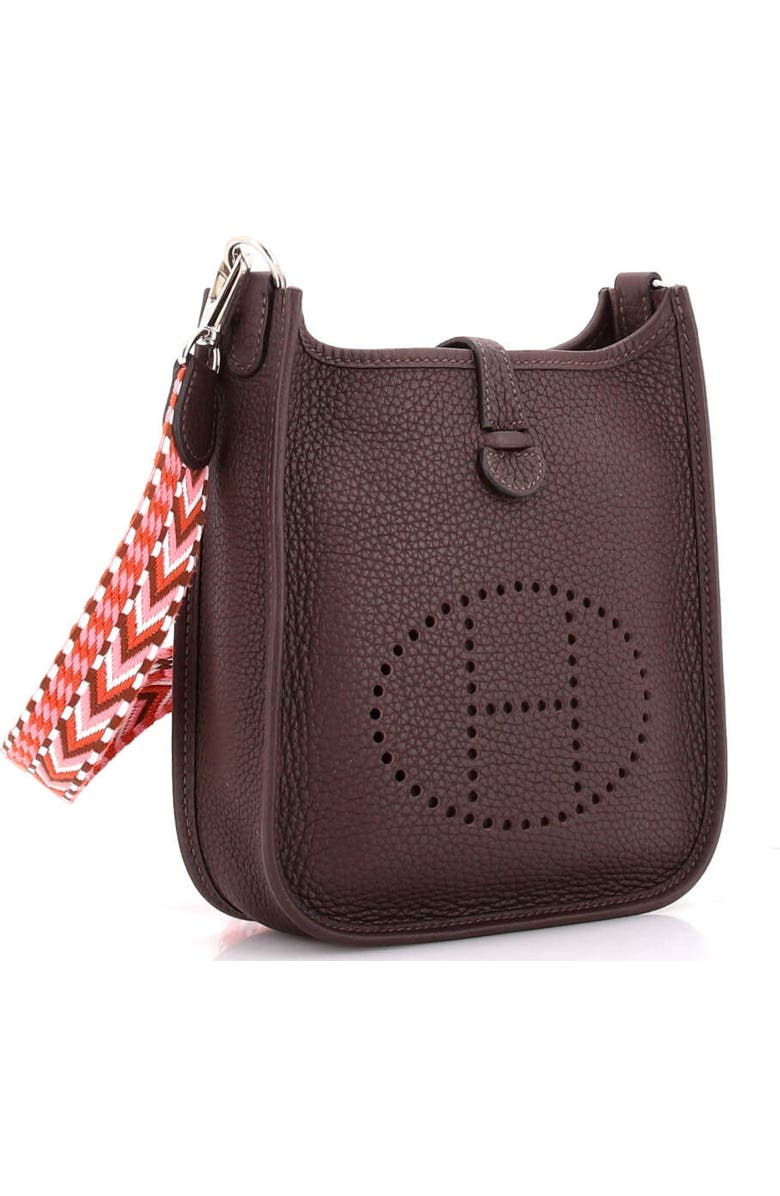 Pre-Owned Hermes Evelyne Bag Gen III Clemence TPM, Alternate, color, Rouge Sellier