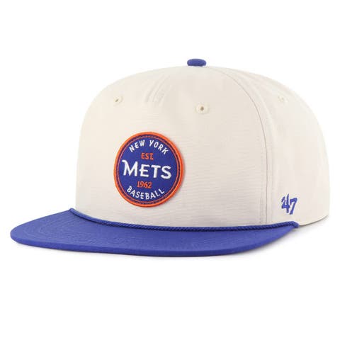 Men's '47  Natural New York Mets Payson Captain Snapback Hat