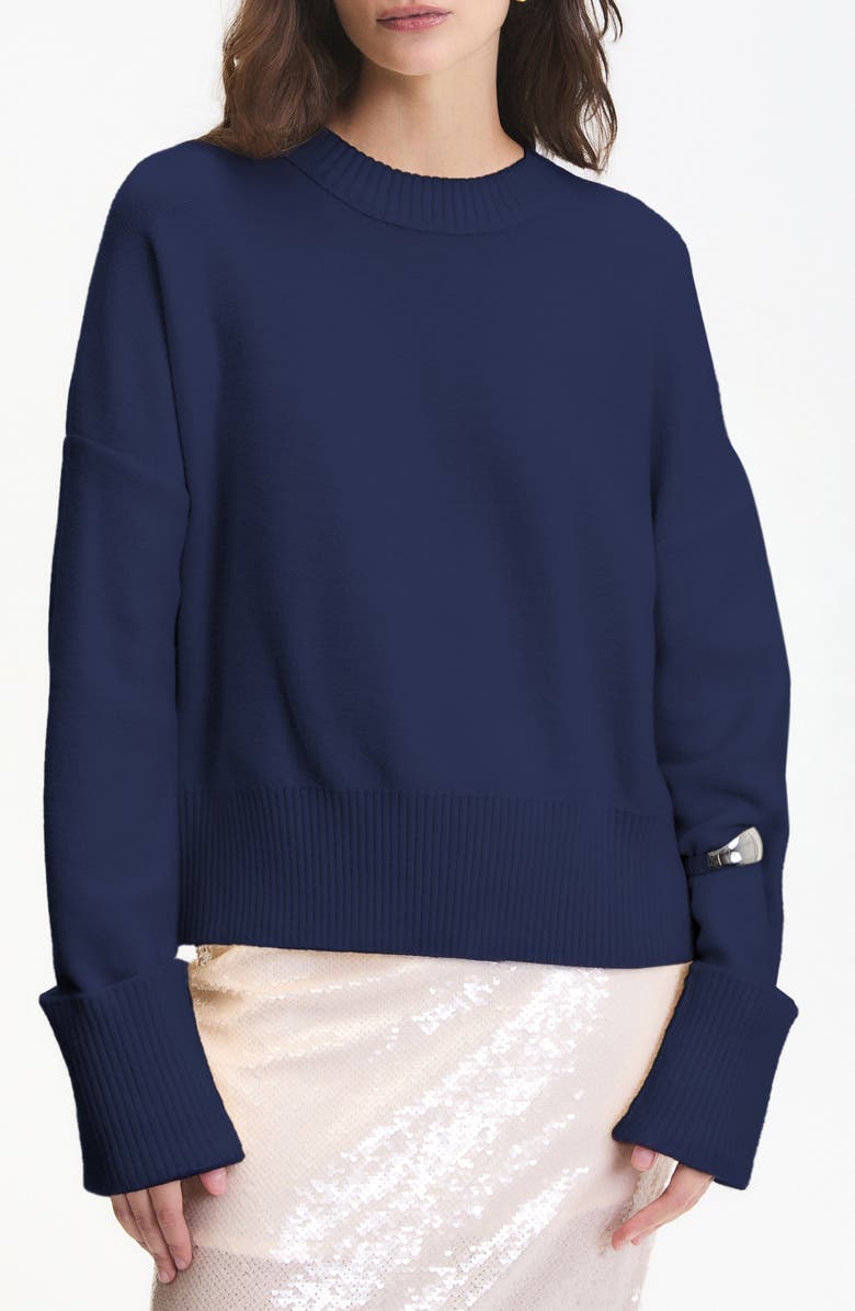 DELUC Ryan Crewneck Sweater, Main, color, Navy