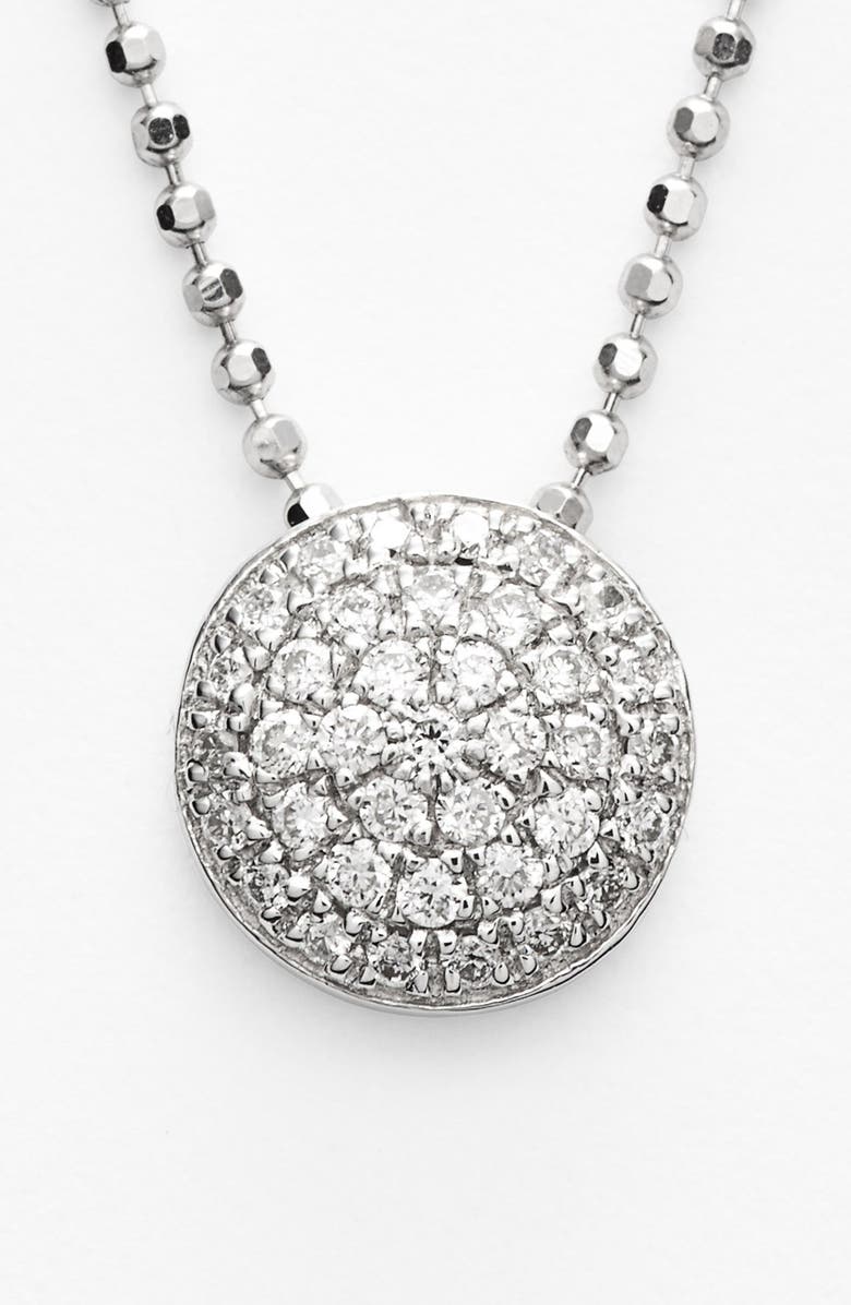 Bony Levy Eclipse Pavé Diamond Pendant Necklace, Alternate, color,