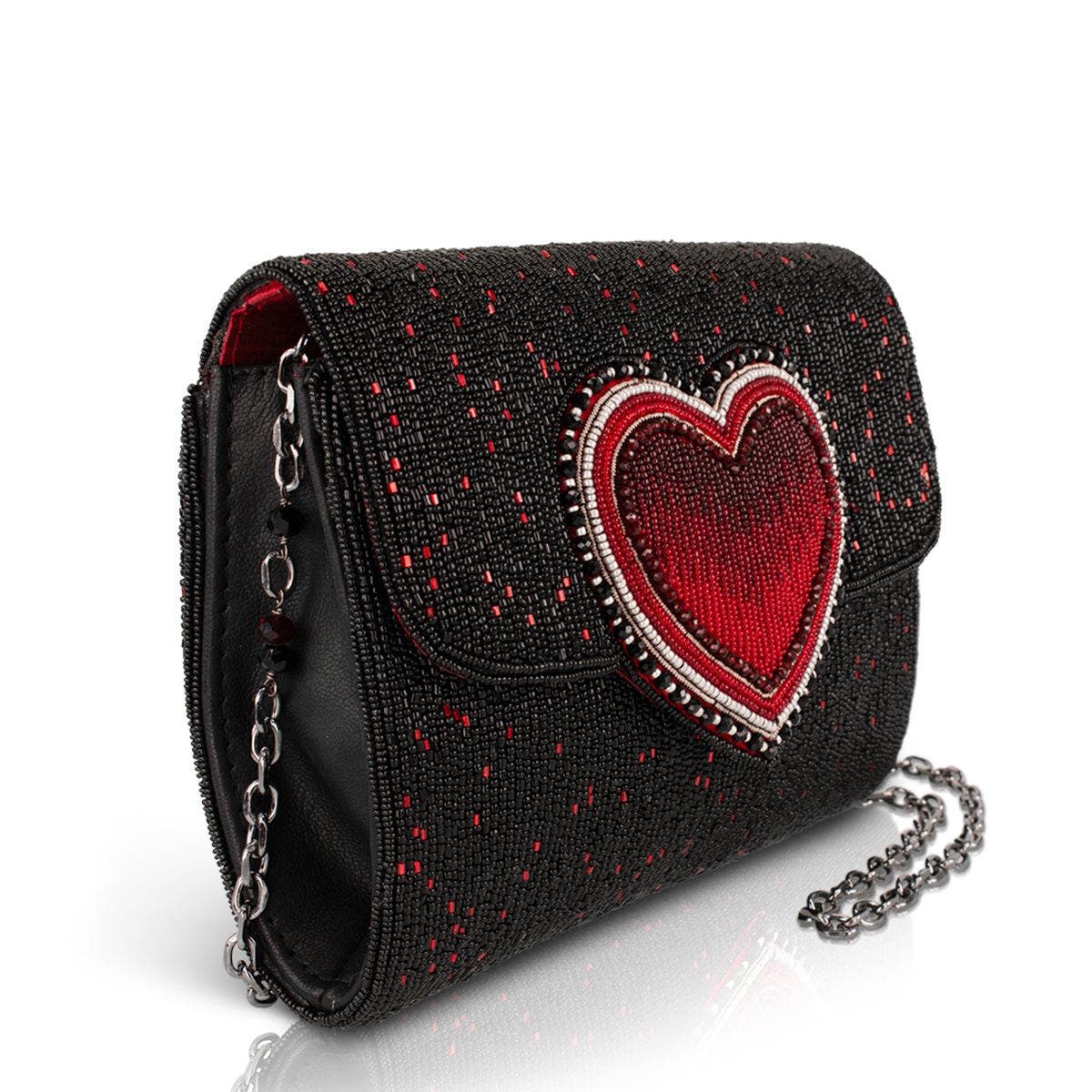 True Love Handbag, Alternate, color, Black