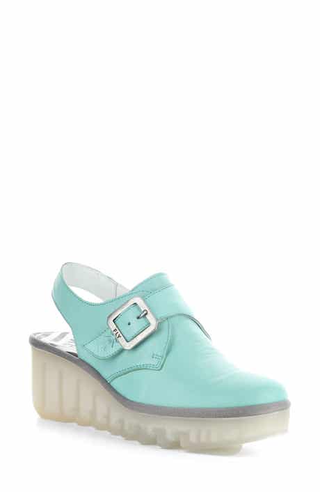 Fly London Bary Platform Wedge Clog