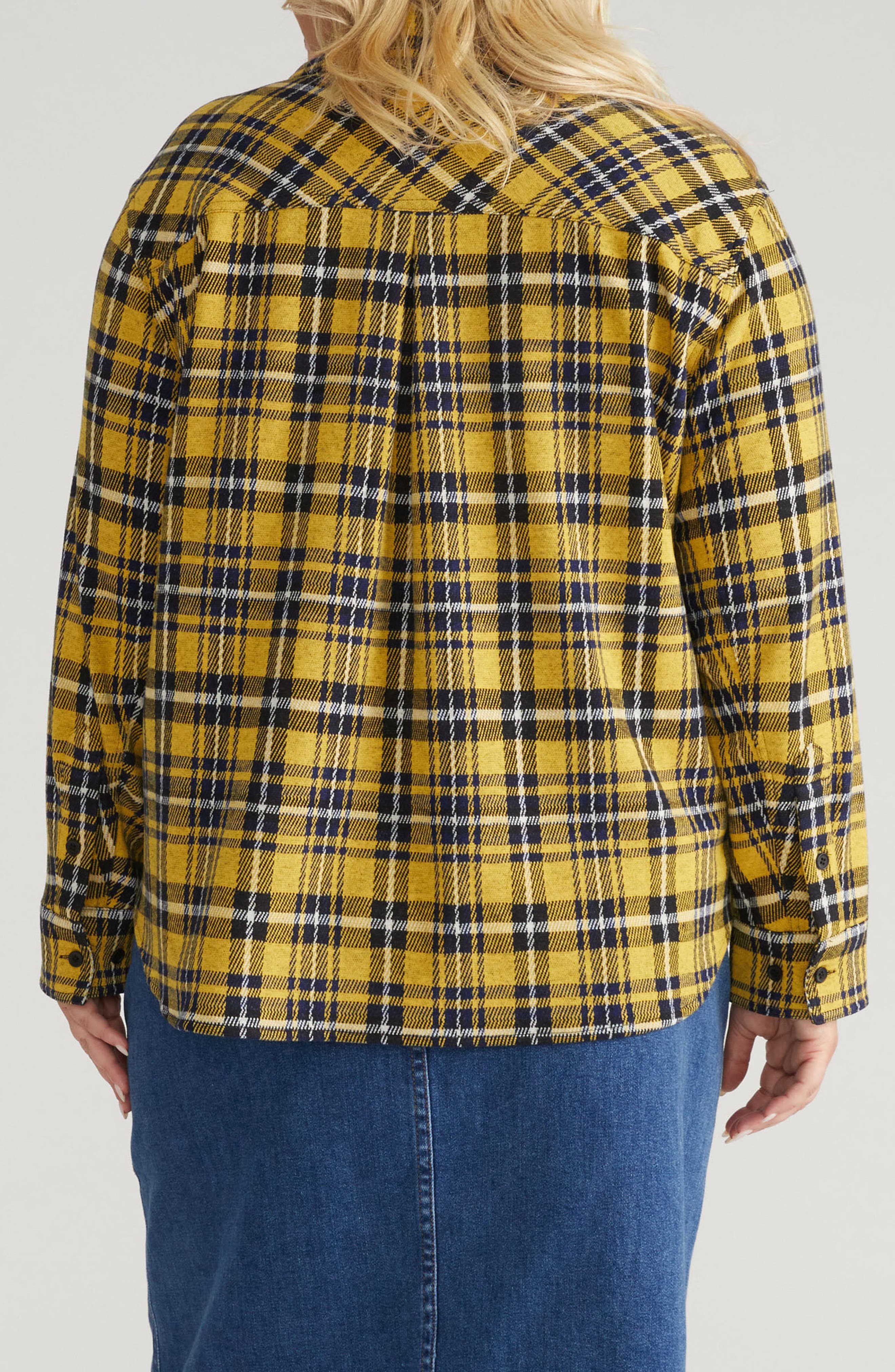 Maine Flannel Button-Up Shirt - image 4
