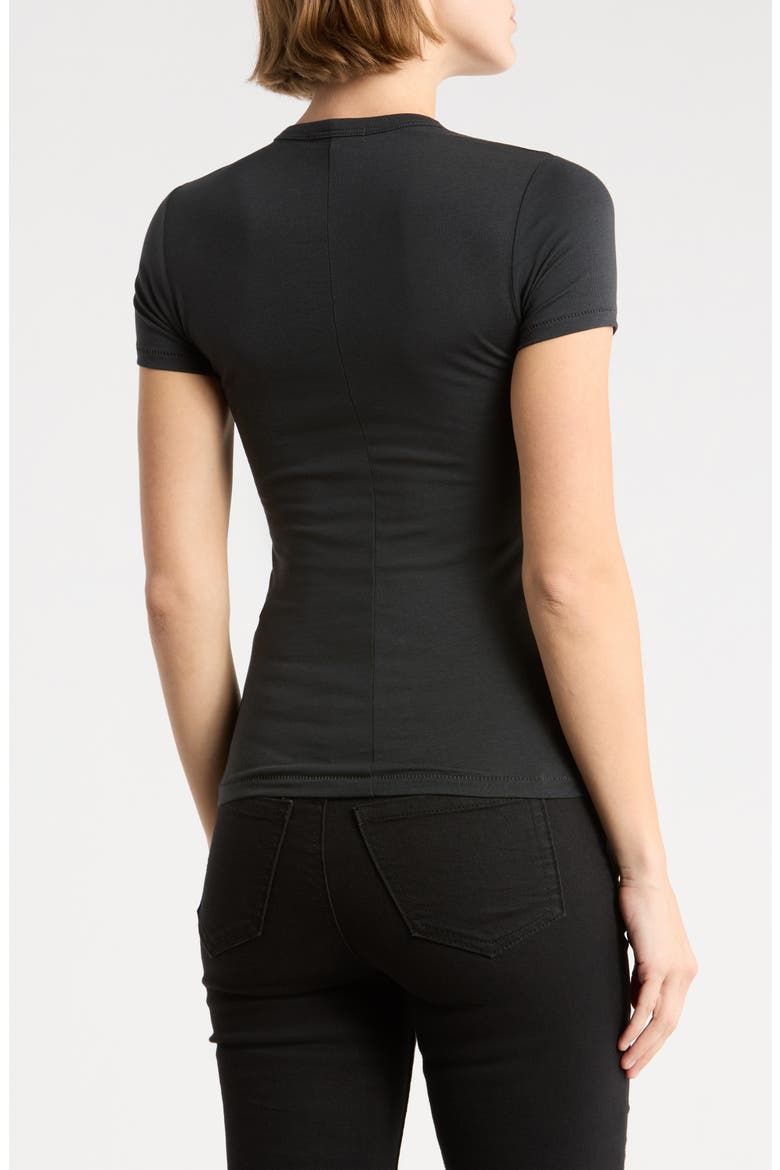Lucy Crewneck T-Shirt, Alternate, color, BLACK