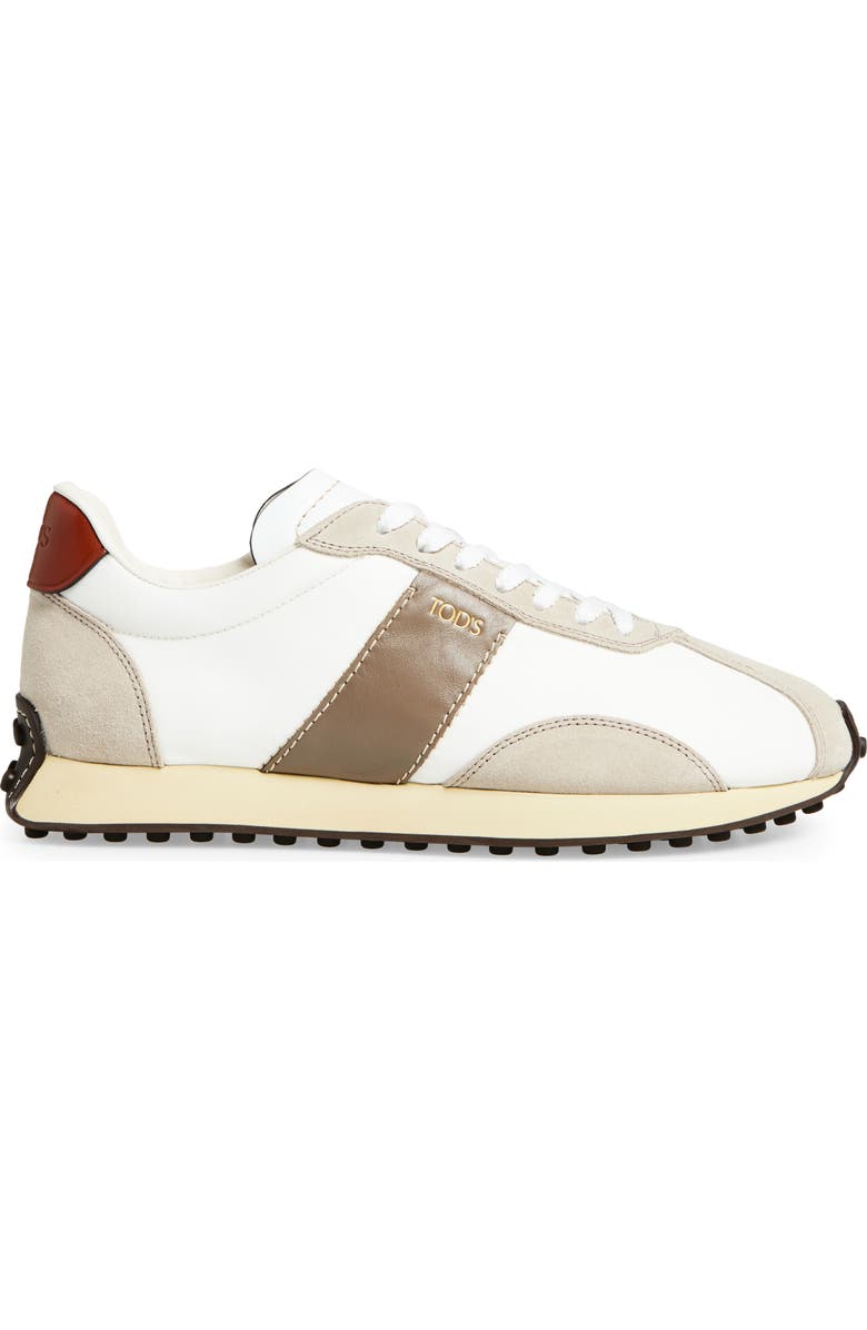 Tod's Sportivo Active Colorblock Sneaker, Alternate, color, Mastice/ Argilla/ Bruciato