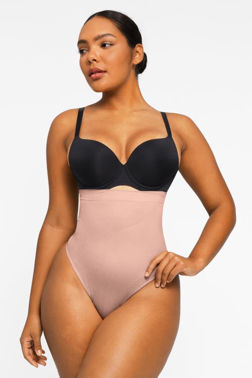 Shapellx Eco Contour Seamless Shaping Panty In Dark Skin