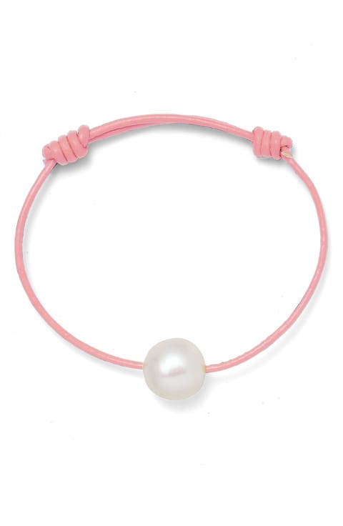 Freshwater Pearl Knot Bracelet