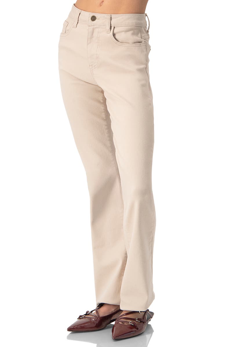 IVONNE Straight One-Button Chinos, Alternate, color, Beige