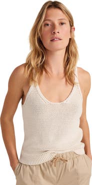Haven Well Within Cotton Linen Plaited Tank