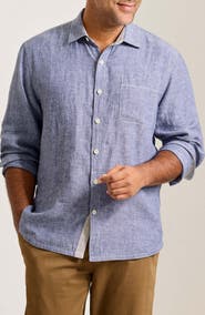 Tommy Bahama Paradise Breezer Linen Button-Up Shirt