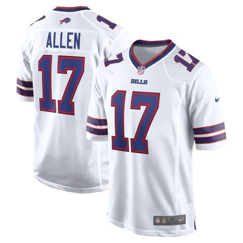 Men's Nike Josh Allen White Buffalo Bills White Game Player Jersey