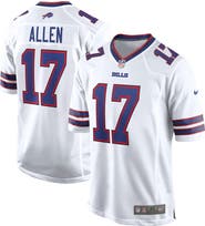 Nike Men's Nike Josh Allen White Buffalo Bills White Game Player Jersey