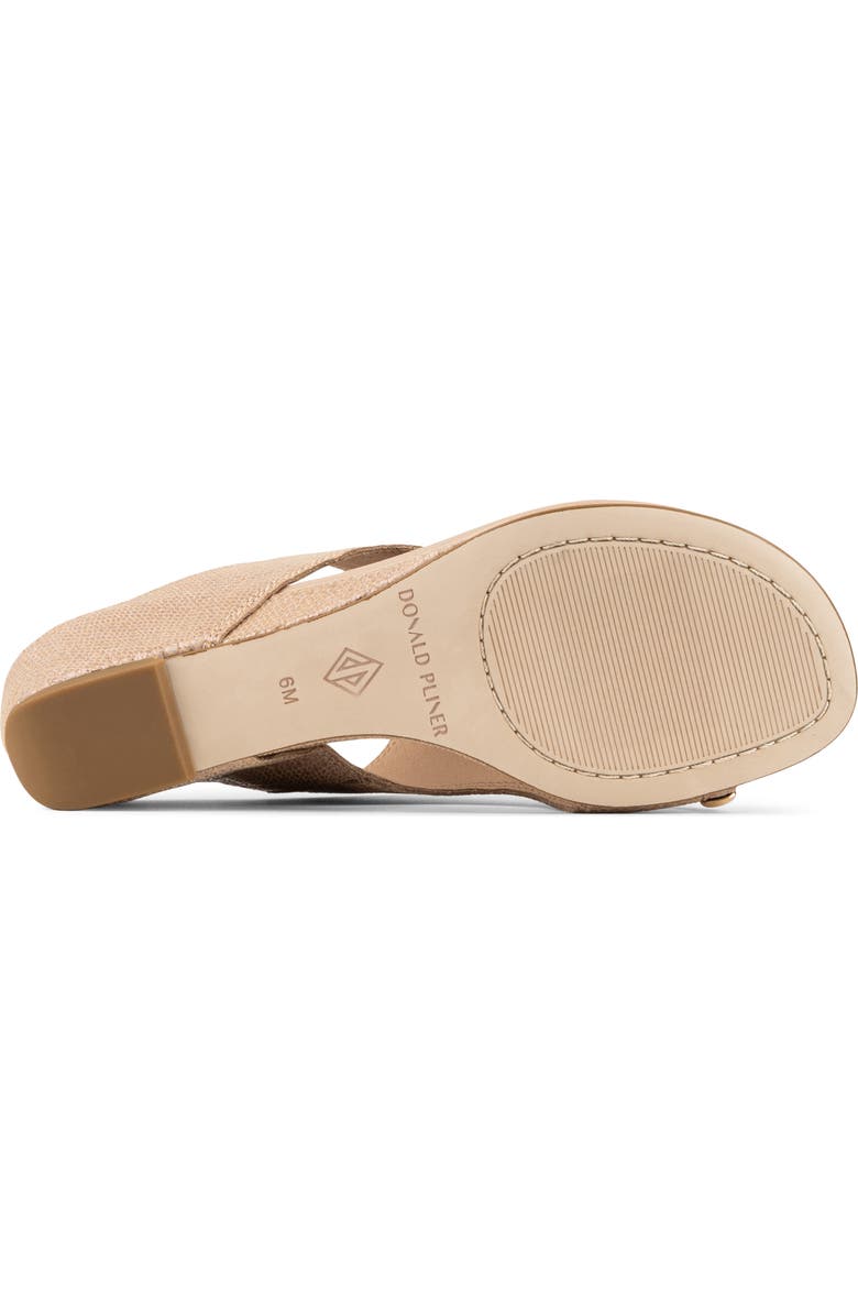 Donald Pliner Vesna Toe Ring Wedge Sandal, Alternate, color,