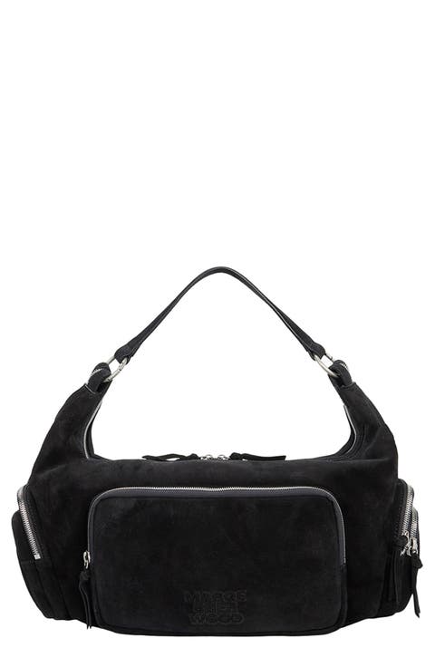 City Suede Hobo Bag