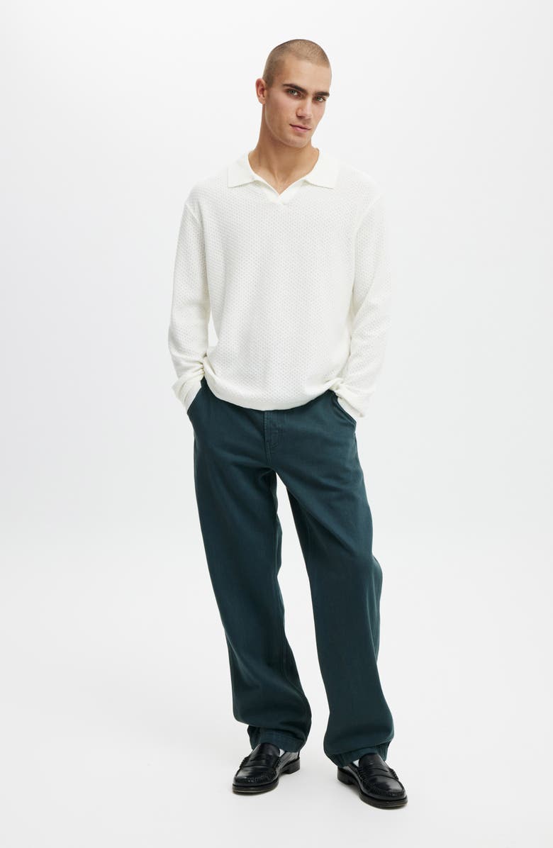 Cotton On Baggy Straight Leg Jeans, Alternate, color, Carpenter Trekking Green