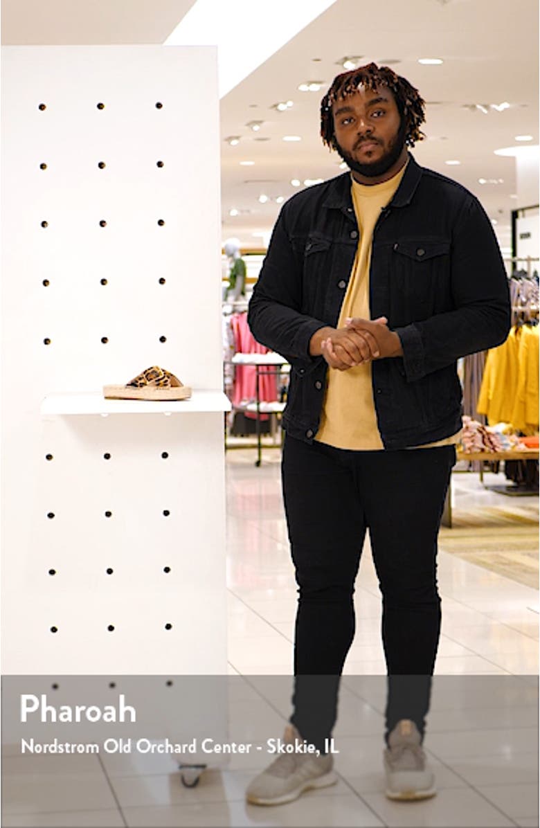 Buckle Cross Strap Espadrille Sandal, sales video thumbnail