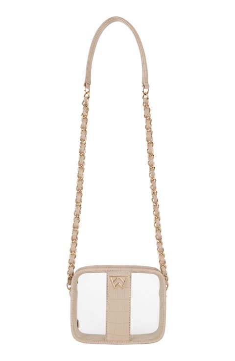 Clear Mingle Mingle Mini Crossbody Bag