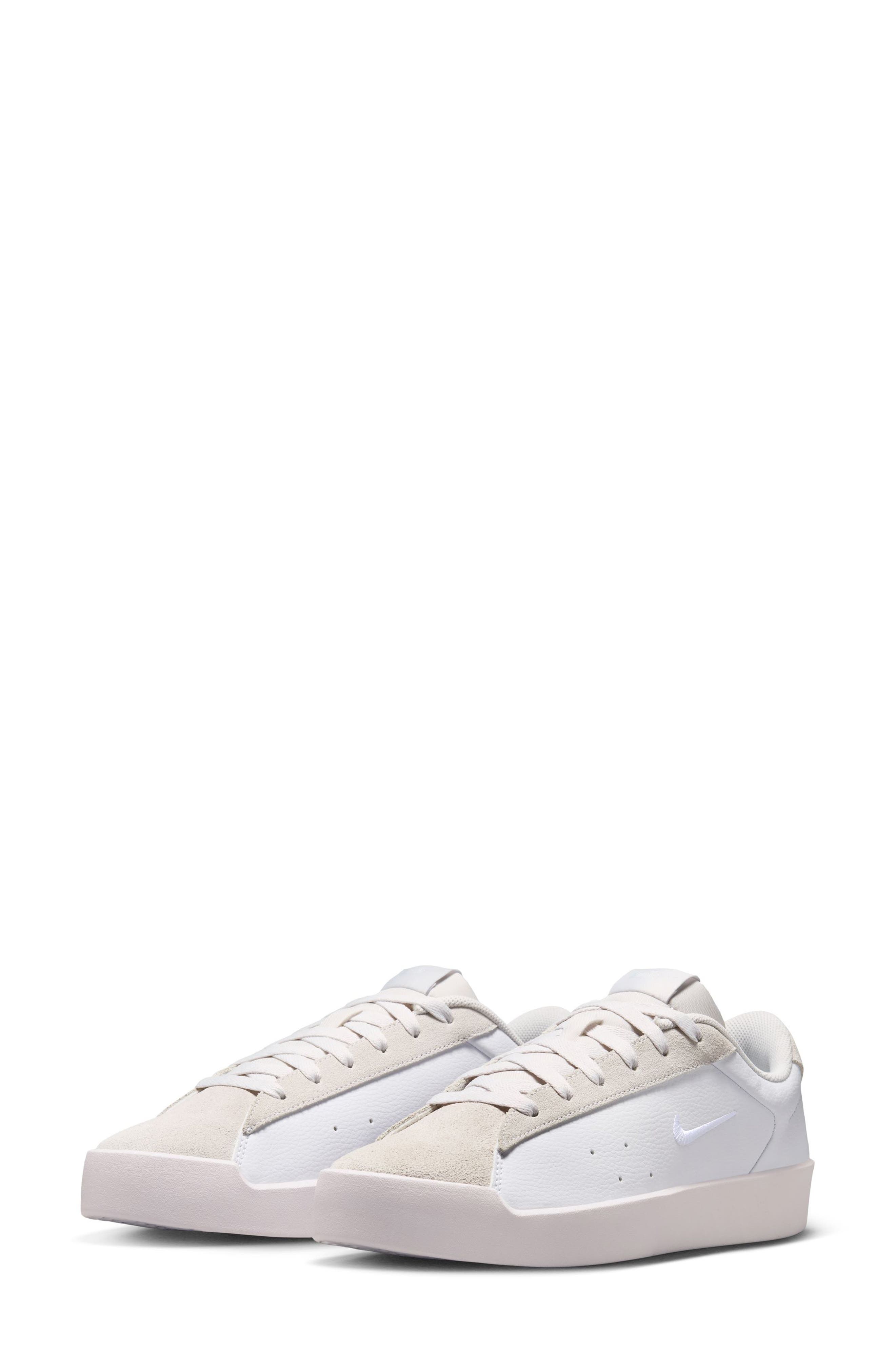 Court Heritage MS Sneaker, Main, color, WHITE/ WHITE-PLATINUM