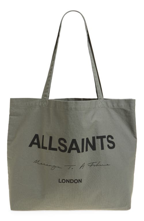 Allsaints Future Cotton Canvas Tote