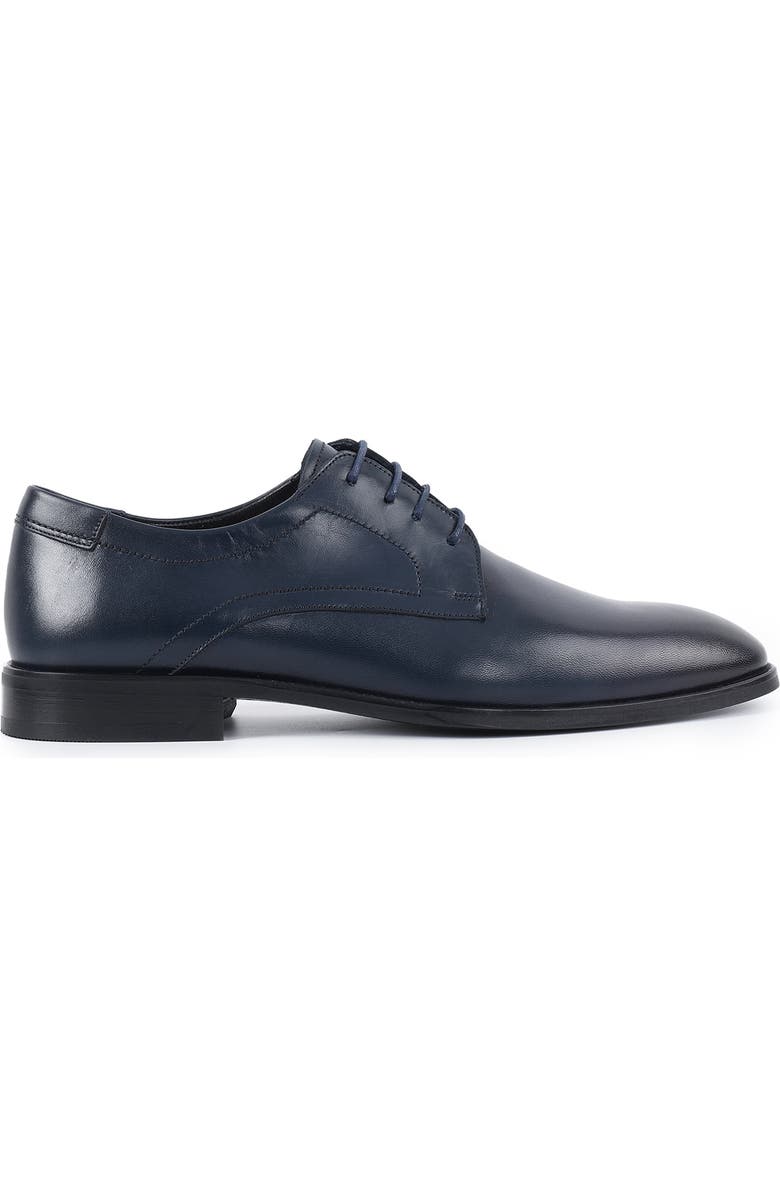 VELLAPAIS Imperiali Plain Toe Derby, Alternate, color, Navy Blue