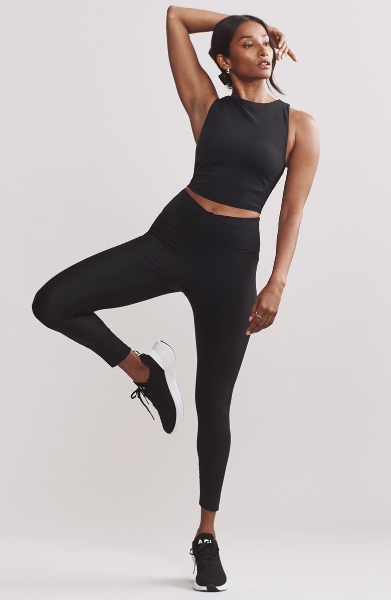 Rhone Ripple Longline Bra, Alternate, color,