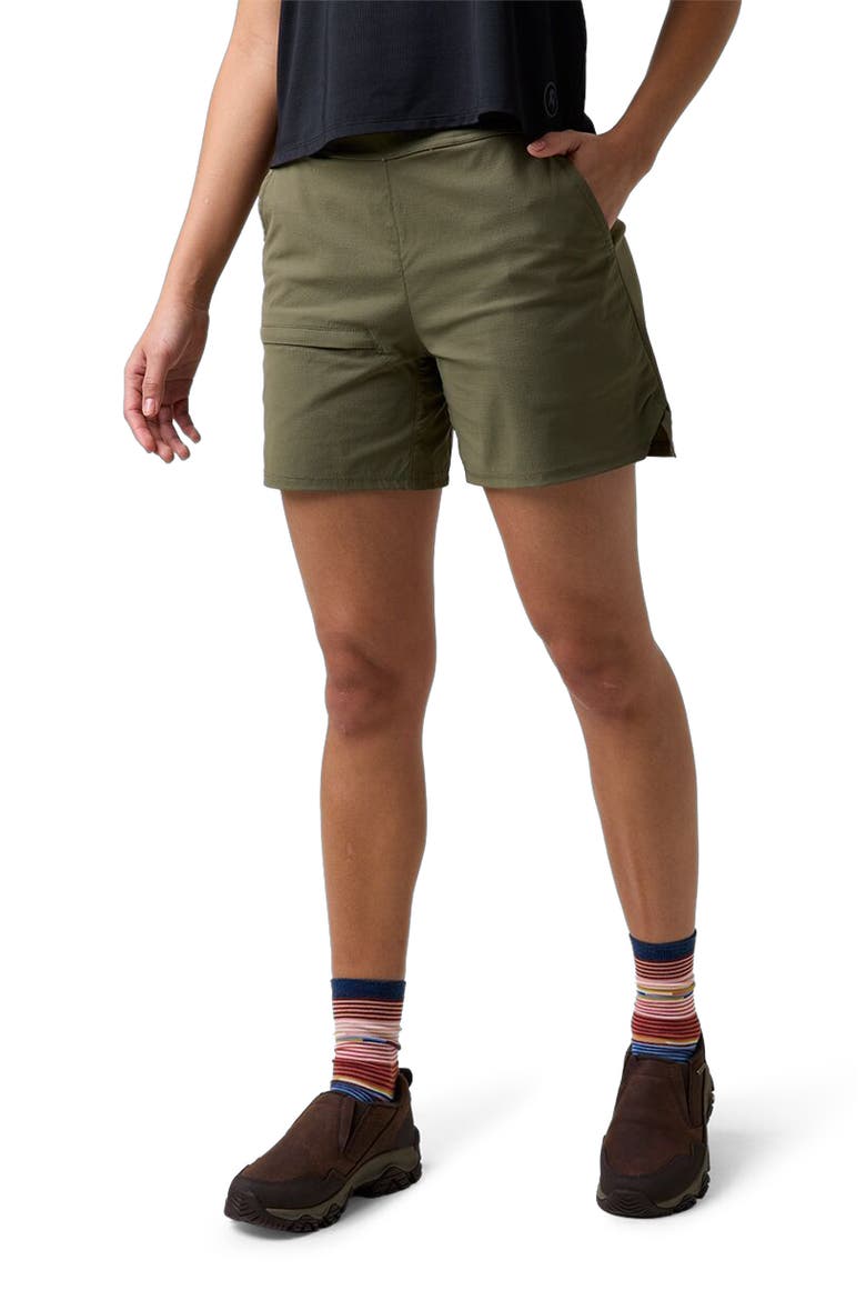 Wasatch Ripstop 5" Pull-On Short - Women's, Main, color, Kalamata