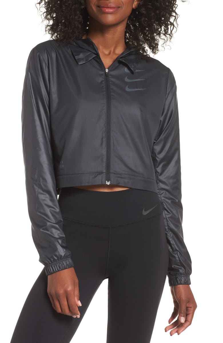 Nike Women's Convertible Hooded Running Jacket, Alternate, color, 