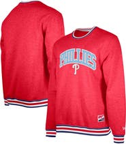 New Era Men's New Era Red Philadelphia Phillies Father's Day Pullover Sweatshirt