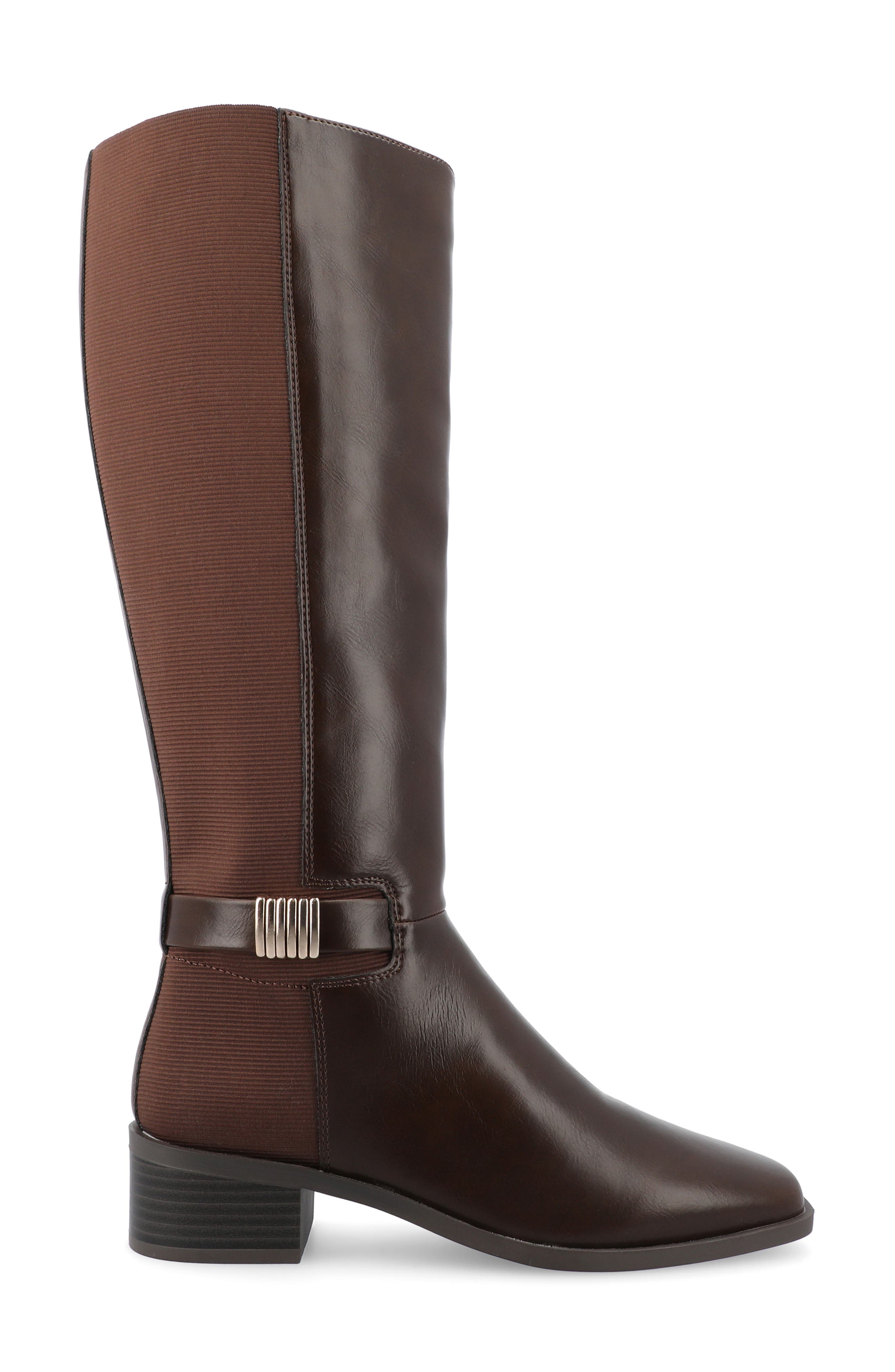 Journee Collection Londyn Boot, Alternate, color, Brown