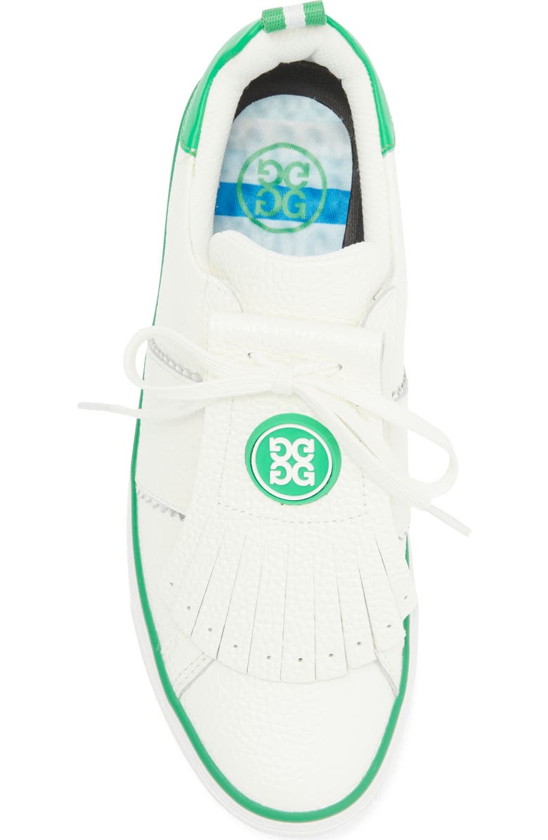 G/FORE Pebbled Kiltie Fringe Golf Shoe, Alternate, color,