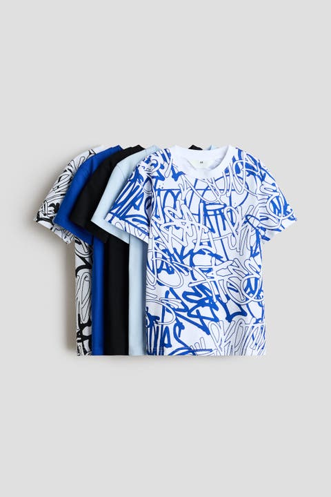 5-pack cotton t-shirts