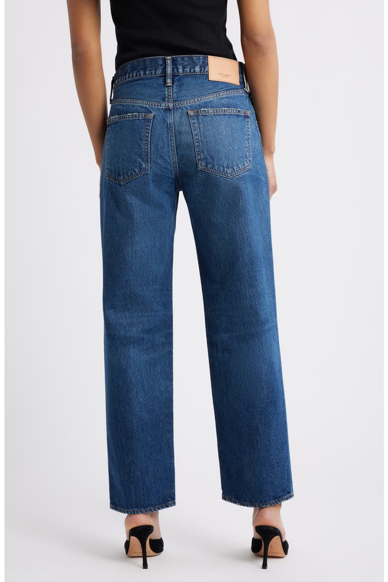 Cranston High Waist Ankle Jeans, Alternate, color, DARK BLUE