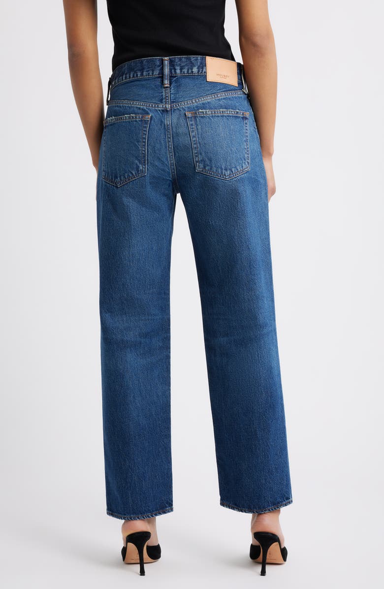 MOUSSY VINTAGE Cranston High Waist Ankle Jeans, Alternate, color, Dark Blue