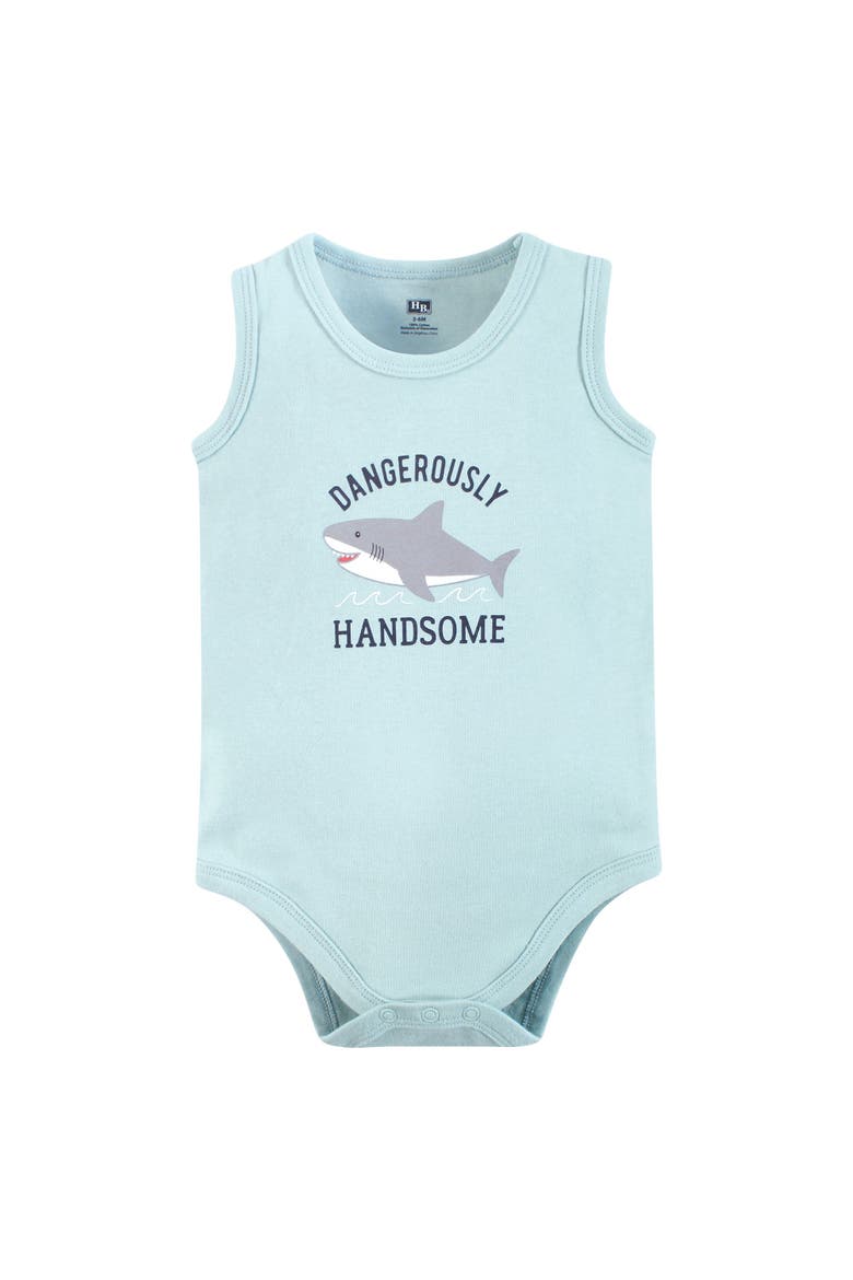 Bodysuit, Short and Sock, Alternate, color, Handsome Shark