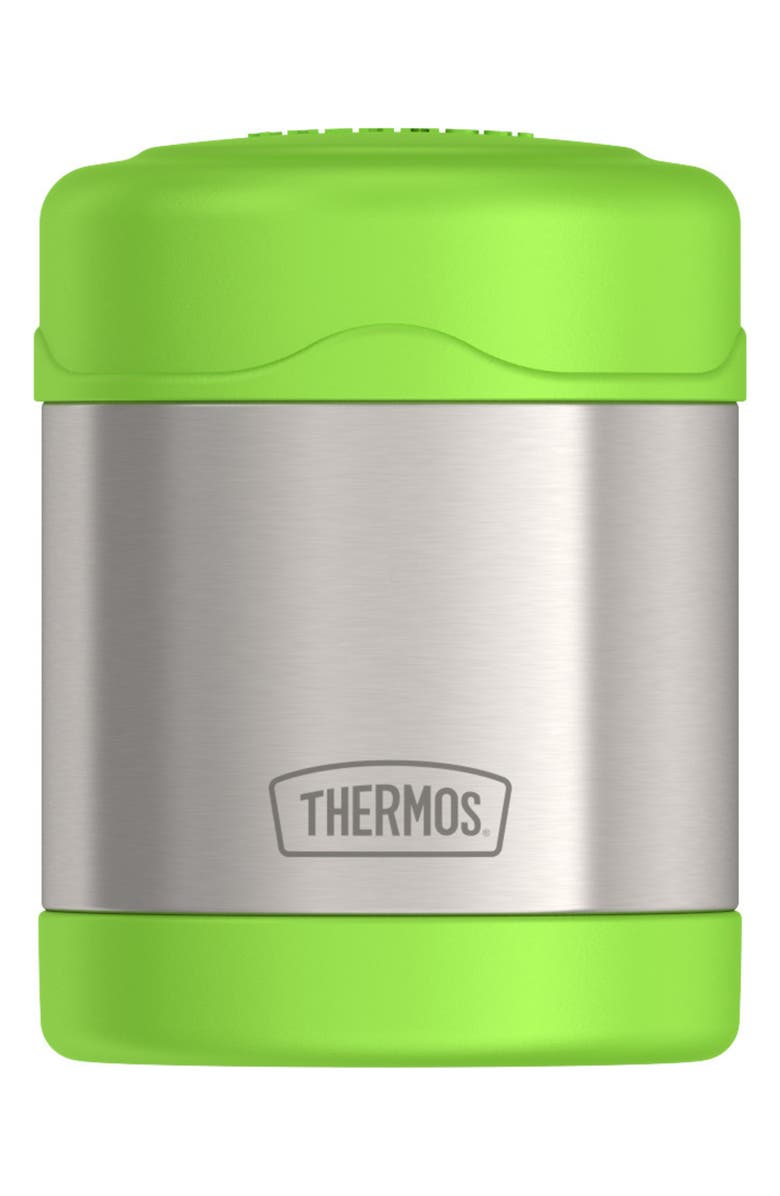 THERMOS 10-Ounce Insulated Food Jar, Main, color, Bright Green