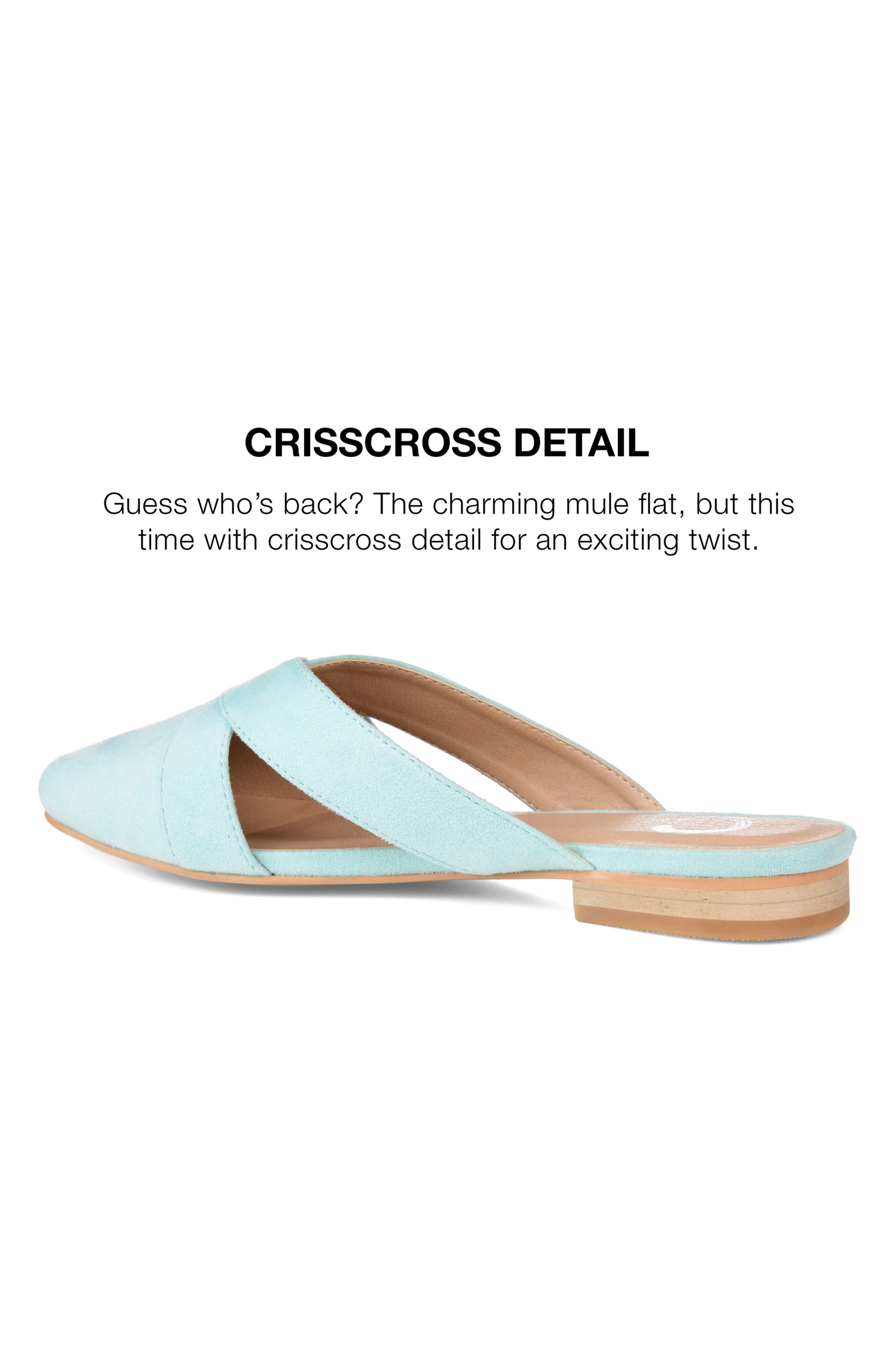 JOURNEE Giada Mule, Alternate, color, MINT