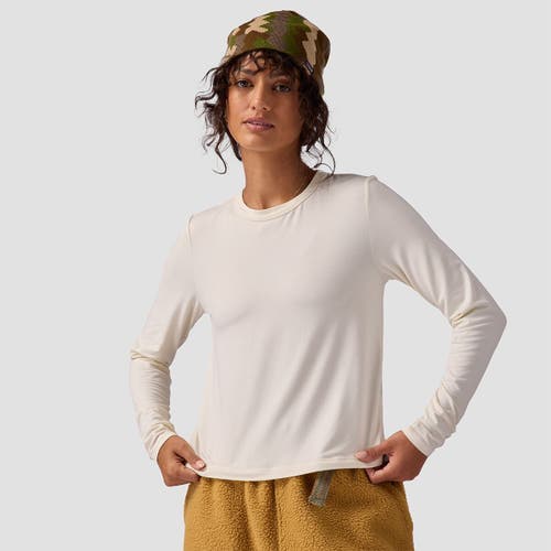 Backcountry Destination Long-sleeve Shirt In White