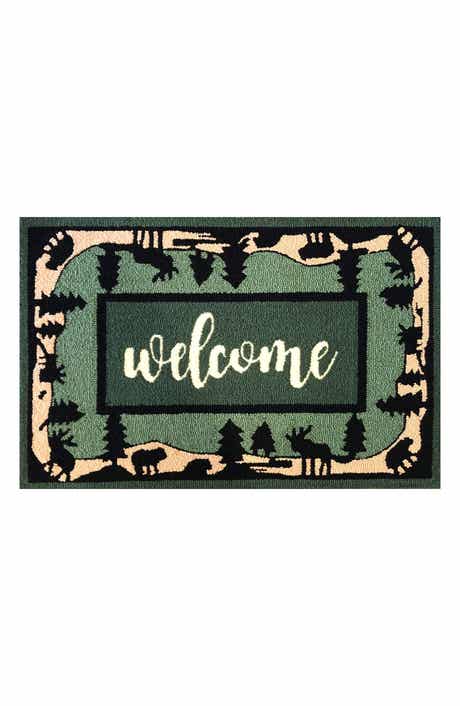 R16 HOME Welcome Wilderness Doormat