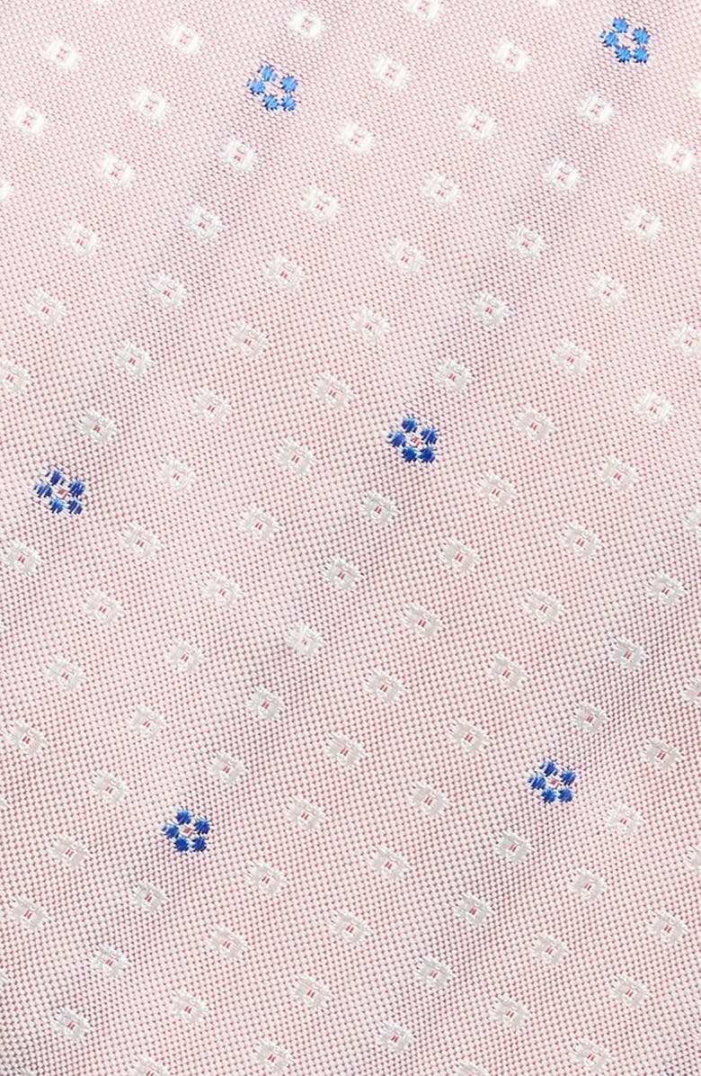 BOSS Floral Silk Blend Jacquard Tie, Alternate, color, Lt Past/Pk