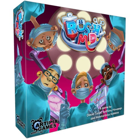Rush M D Cooperative Strategy Board Game