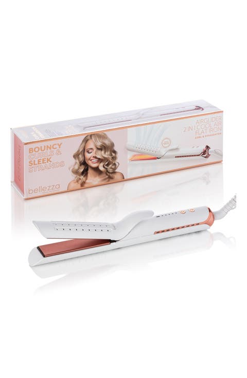 Airglider 2-in-1 Cool Air Flat Iron/Curler