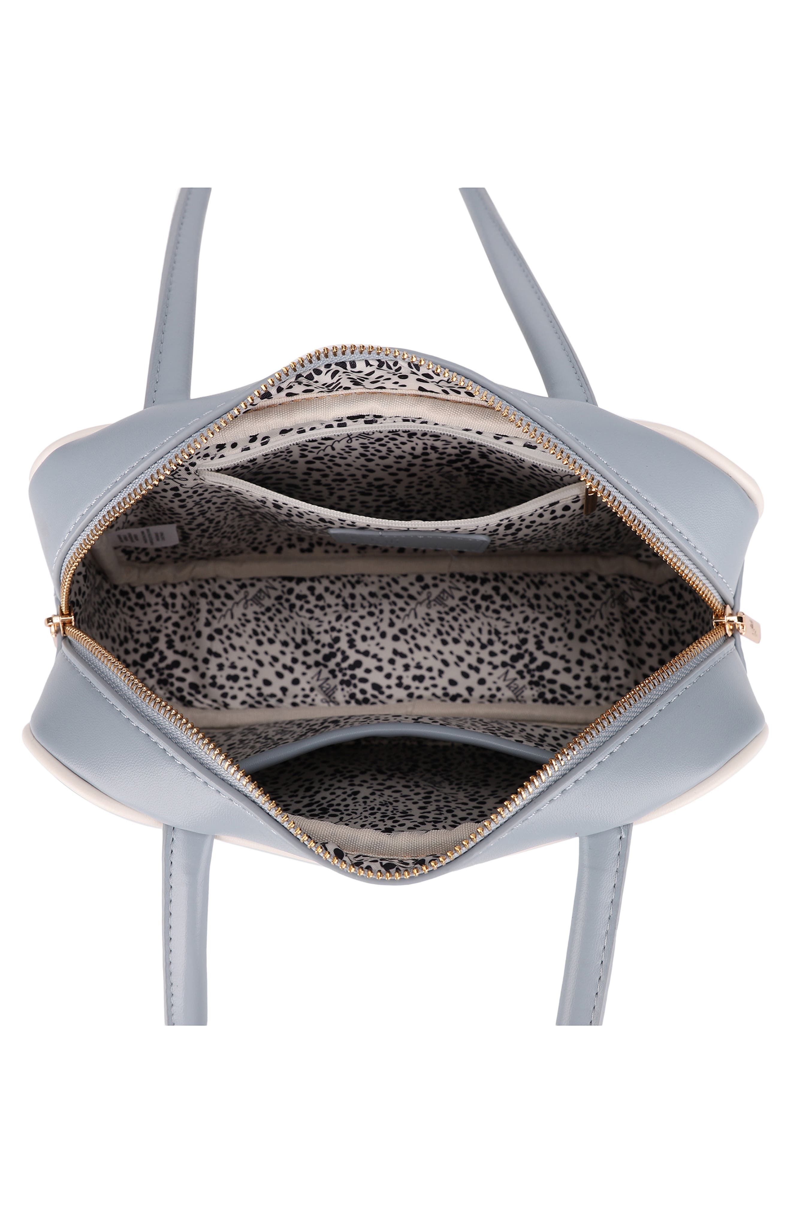 Eko Vegan Leather Shoulder Bag, Alternate, color, BLUE BONE