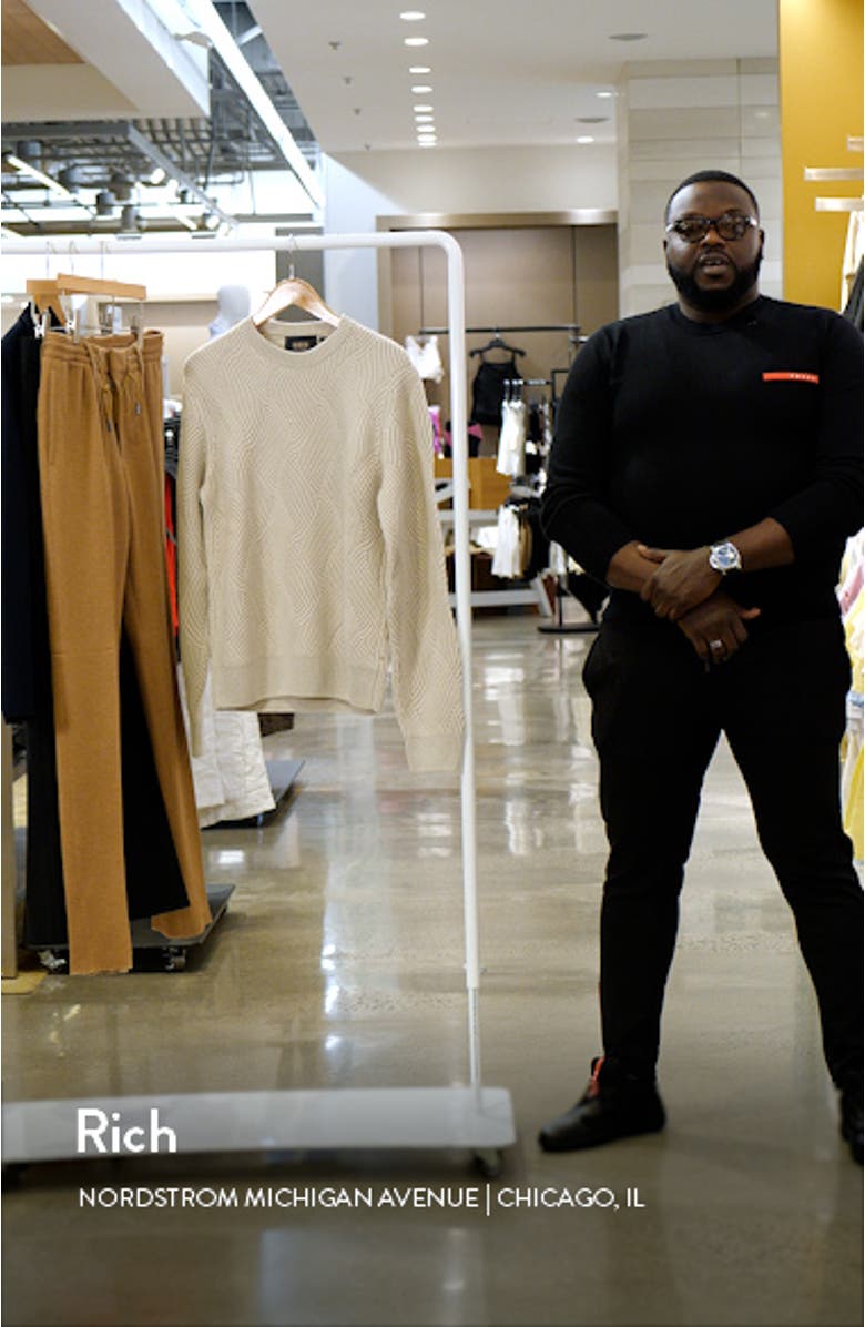 Mezzo Wool & Cashmere Crewneck Sweater, sales video thumbnail