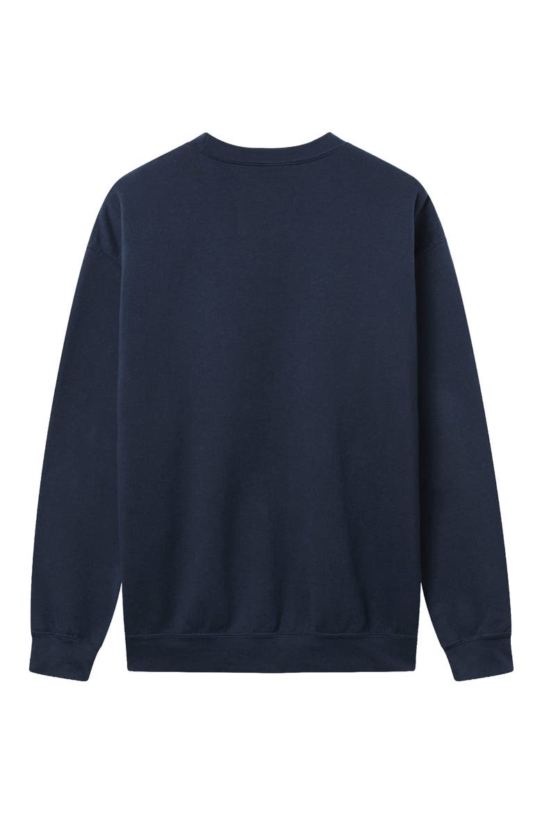 Dallas Cowboys Property of Flea Market Crewneck Sweatshirt, Alternate, color, NAVY