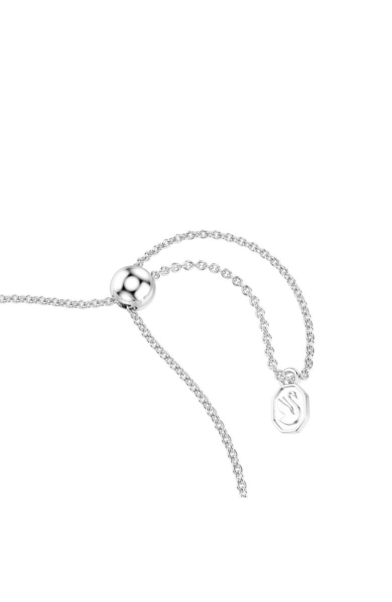 Swarovski Matrix Crystal Slider Bracelet, Alternate, color, Silver/ Multi