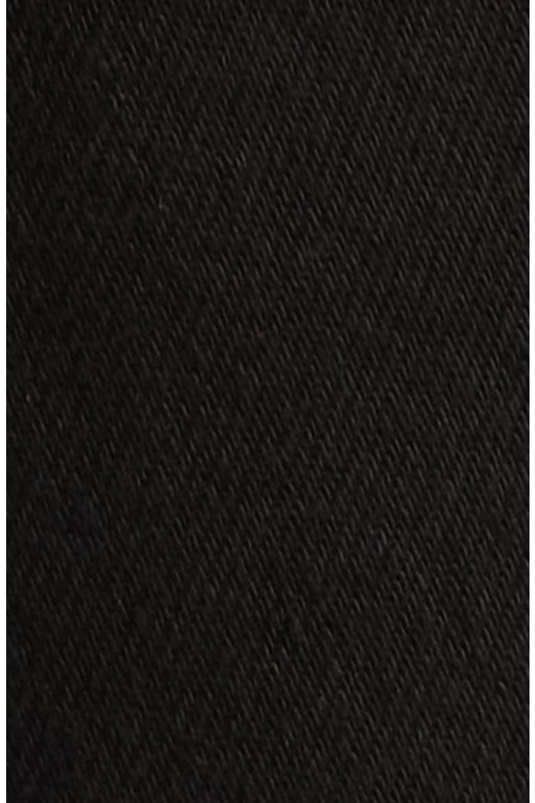 The Bow Wide Leg Jeans, Alternate, color, BLACK